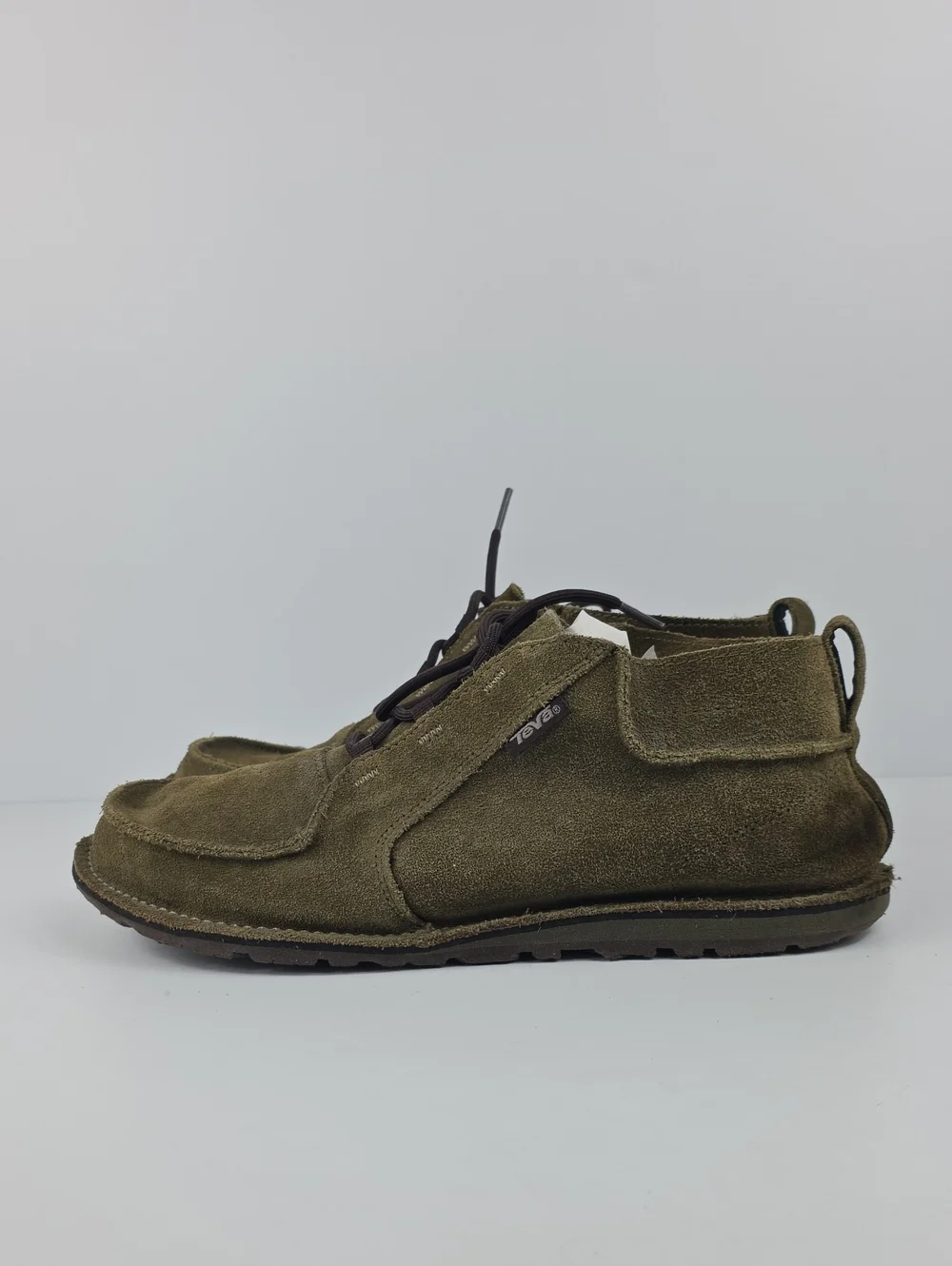 Teva Mush Atoll Green Suede Chukka Ankle Boots Size 10